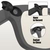 Plastic Light Blocking Cover Lens Foam Pad For Intelligent Glasses Enhances Visual Claritys In Bright Environment