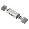 USB C USB 2.0 MICRO USB Memory Card Reader Portable Office Micro Storage Card Reader for OS X System
