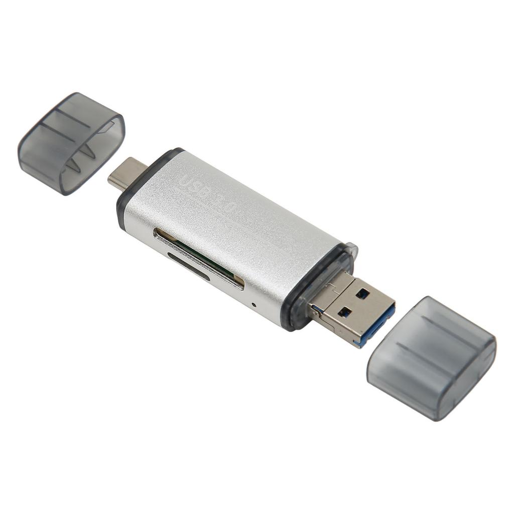 USB C USB 2.0 MICRO USB Memory Card Reader Portable Office Micro Storage Card Reader for OS X System