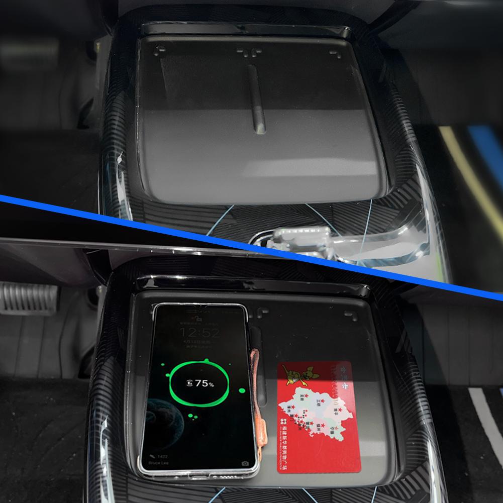 for BYD Seal EV Anti-skid Pad Car Phone Wireless Charging Non-slip Pad Silicone Accessories (Only The Pad)