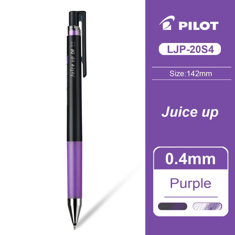 1pcs Pilot Gel Pen Juice Up 0.4mm New ST Nib Black Pen Quick-drying Smooth DIY Hand Account LJP-20S4 School Supplies Stationary