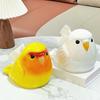 Cute Parrot Ceramic Tissue Box Lovely Napkin Storage Case  Storage Supplies