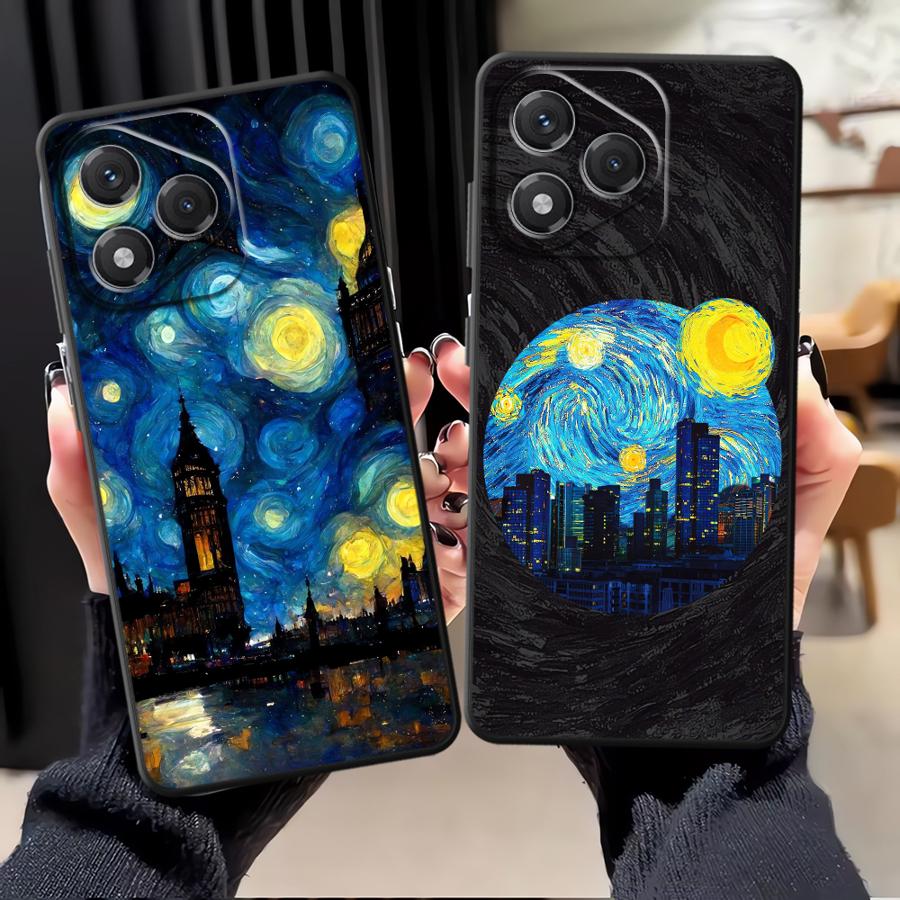 Funda Phone Cover Case for Honor X7 8X Magic5Lite X8 70 X5b 90 X6 X9a 200 400 Lite Creative City Pattern