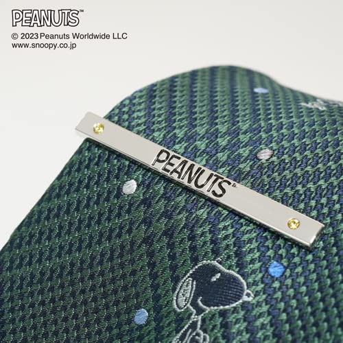 Set di fermacravatta PN914458 Verde 002 SNOOPY Brand Cravatta Fermacravatta Presente [Peanuts] &