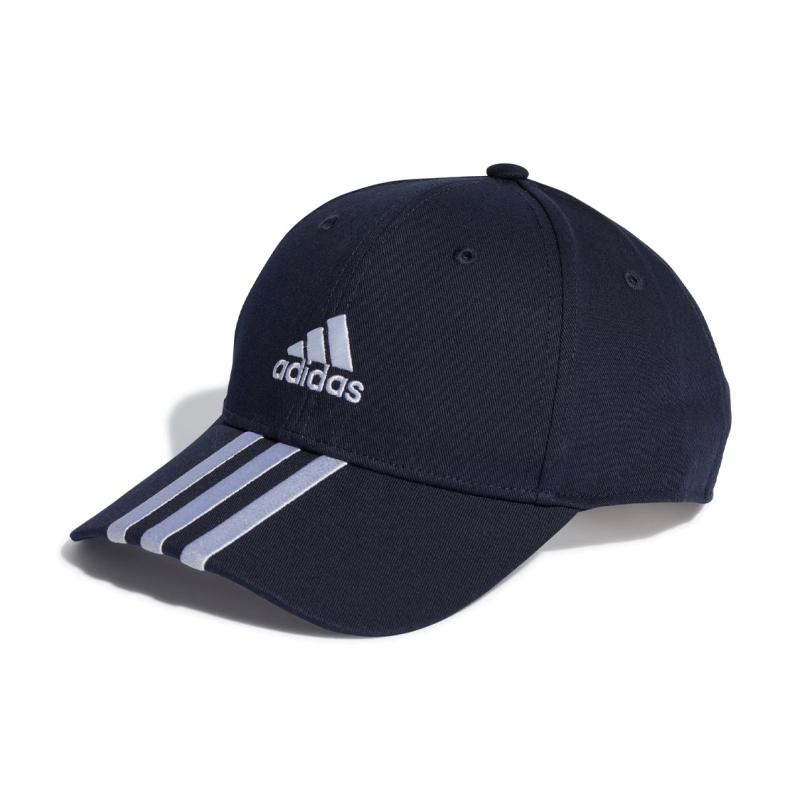 

adidas 3-Stripes Cotton Twill Baseball Cap Men s Blue Adidas II3510 OSFW синій