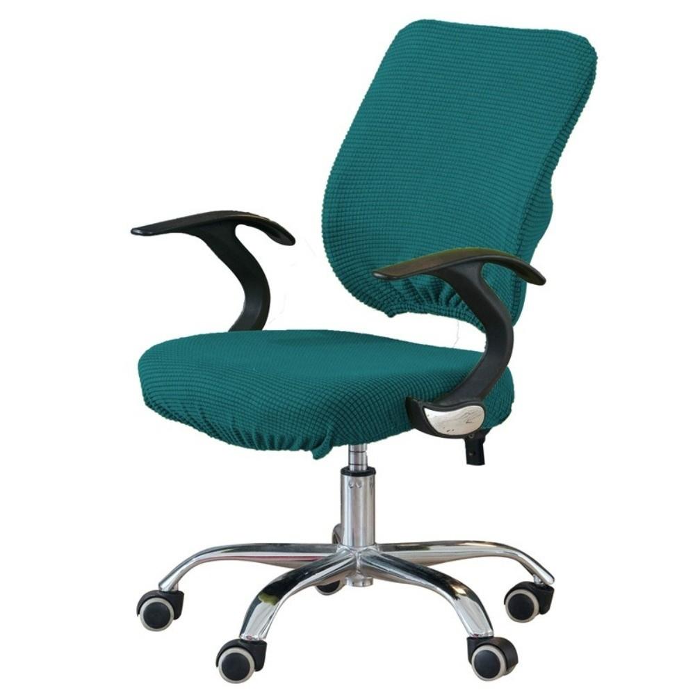 2Pcs/Set High Elastic Office Chair Covers Thicken Armchair Cover New Computer Chair Cover