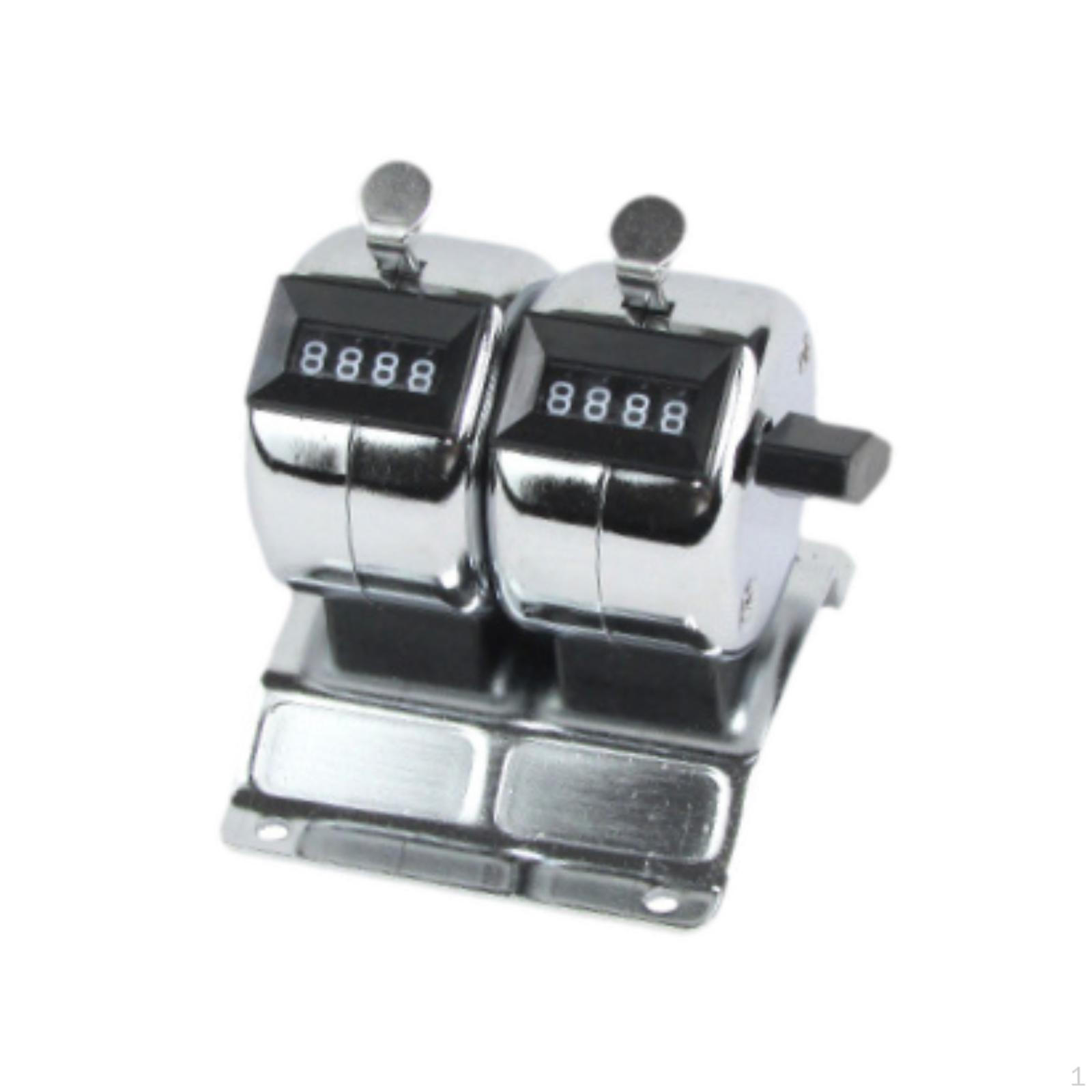 

Настольный счетчик подсчета 4-разрядный ручной портативный с базовым креплением для школы 2 Unit