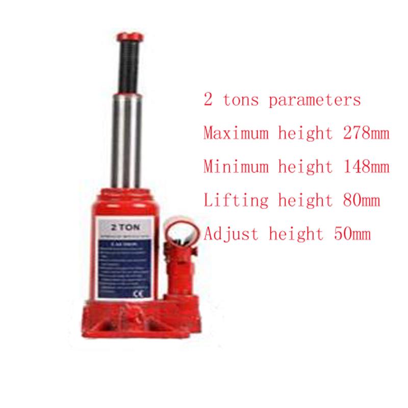 

Vertical Hydraulic Jack 2 Tons Trolley Car Off-Road Vehicle With Tire Changing Jack червоний