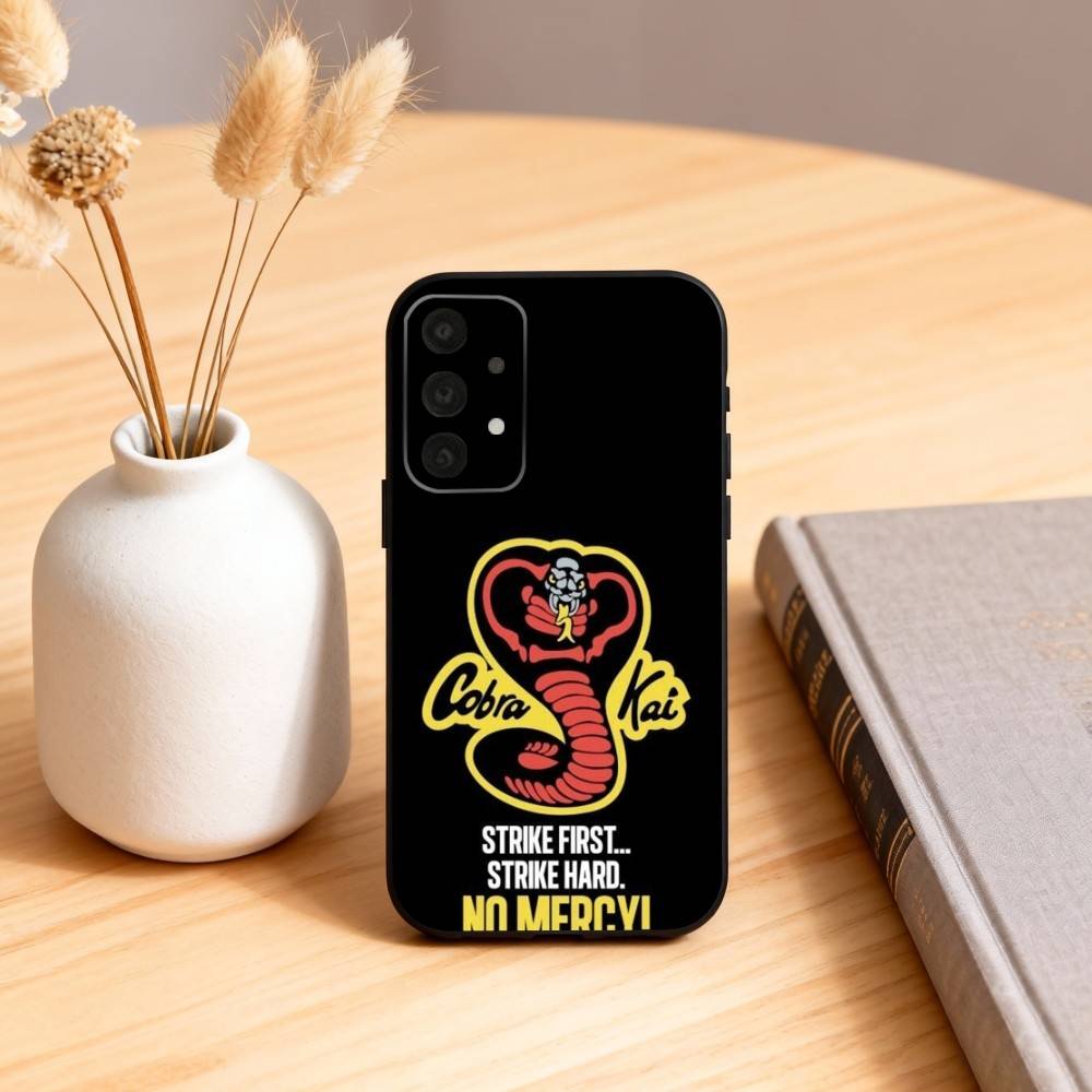 C-Cobra K-Kai Snake  Phone Case For Samsung S25,24,23,22,30,21,10,9,Ultra,Plus,Lite,FE,4,5 G Soft Black Case