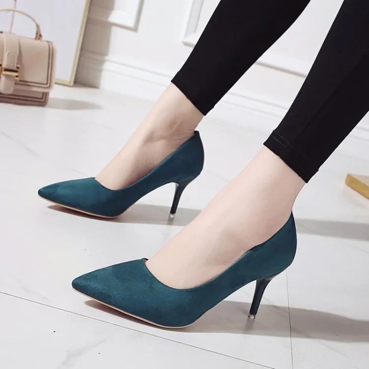 2025 Sexy Elegant Women's Fashion Shoes Leopard Print Fashion Pointed Toe High Heels 8.5cm Sandals Chaussure Femme