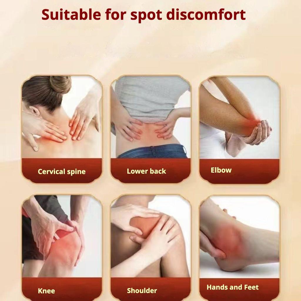 Traditionelle chinesische Beifußpflaster - Selbsterwärmende Therapie für Gelenk- und Muskelschmerzen