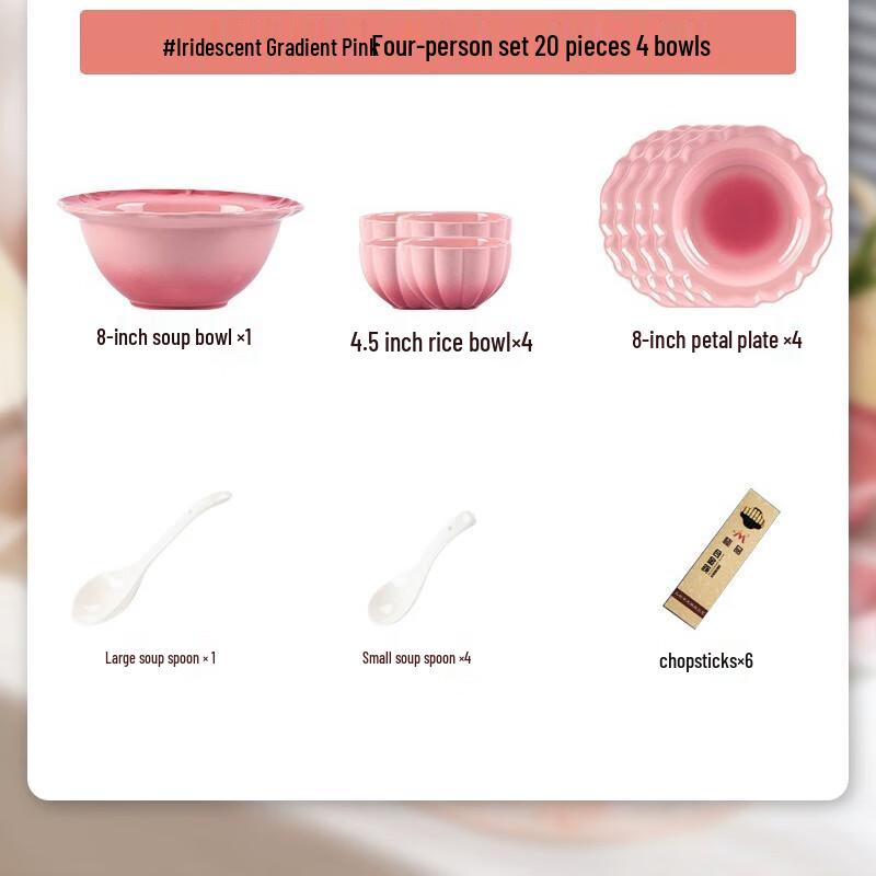 Kangmo Nordic Ceramic Dinnerware Set