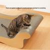 VZZS Premium Durable Corrugated Cat Scratching Lounge Chair