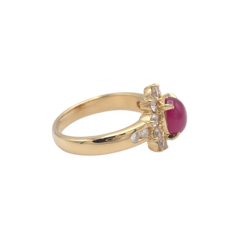 No Brand  #13(JP Size) Ring Gold K18 Yellow Gold Women