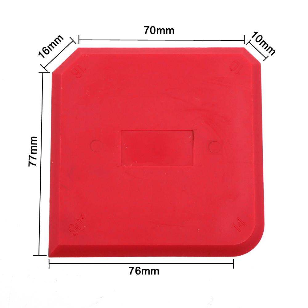 Big Size Red Plastic/ Silicone Sealant Tool Glass Glue Angle Scraper Caulk Remover for Kitchen/Bathroom/Window/Sink Joint