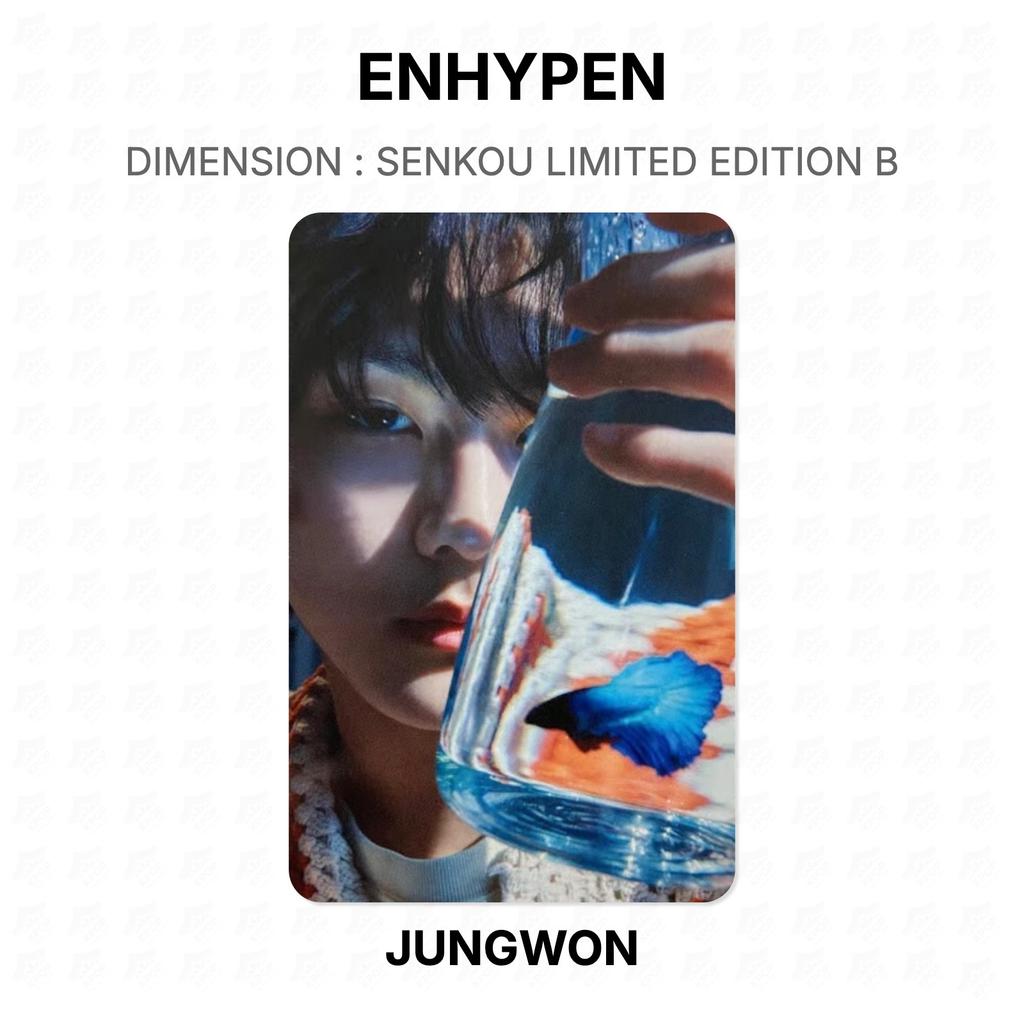 ENHYPEN DIMENSION : SENKOU LIMITED EDITION B Official Photocard