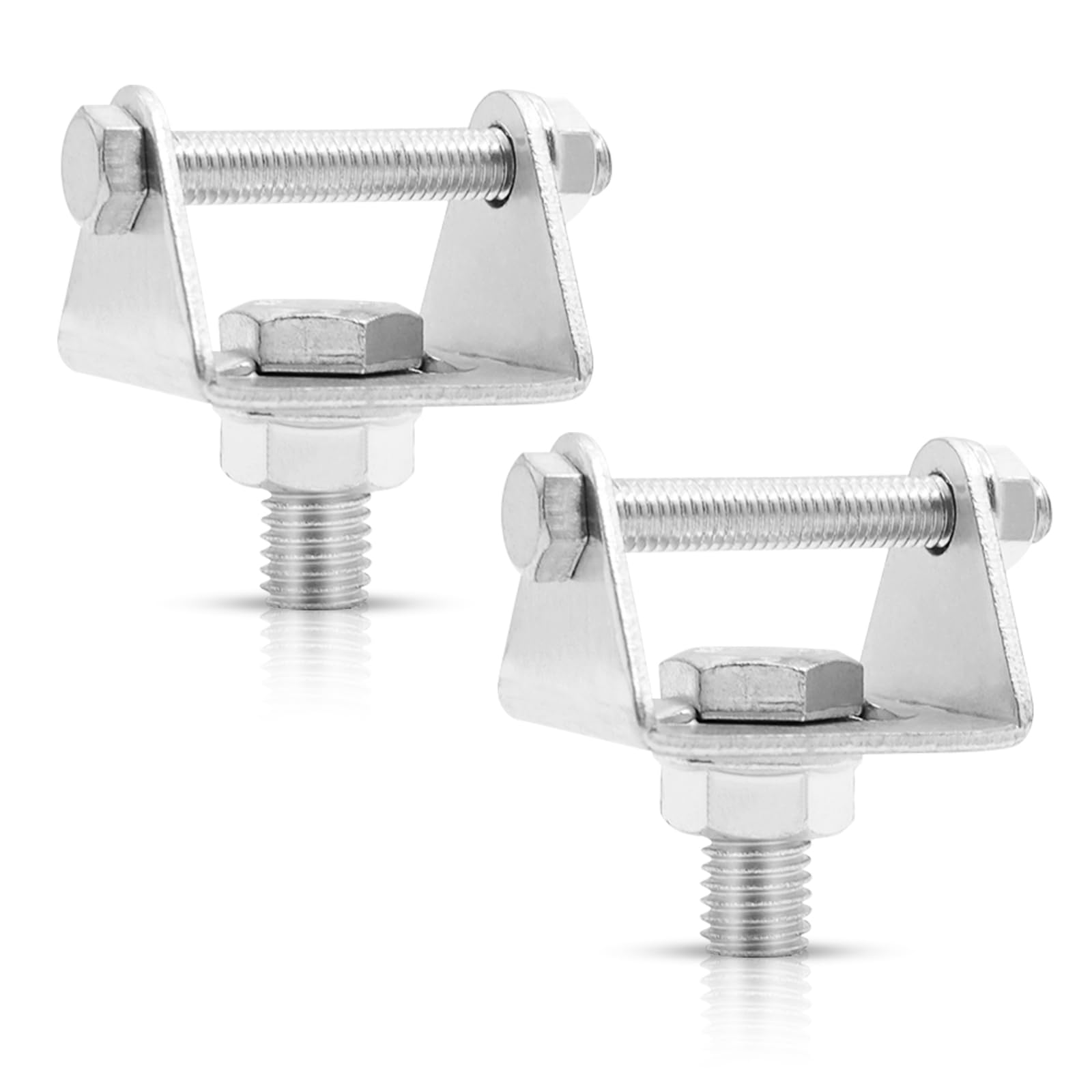 Biqing Bike Stay, Universal 1.6 inches (40 mm) Wide Edition, Work Light, Bracket, Mounting 40mm extended version