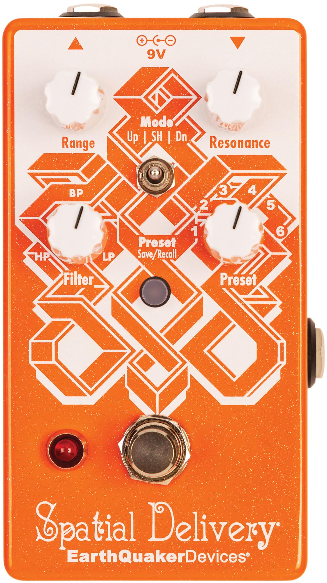 

EarthQuaker Devices EQD Envelope Filter Spatial Delivery V3 помаранчевий