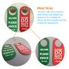 Double Sided Sign Modern Door Plaque Do Not Disturb Office Signage Bedroom Marker Home Decor Conference Room Sign Hotel