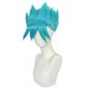 unique 8Inch Synthetic Short Blue Adults Prince's wig Cosplay Wig for Halloween Thanksgiving Day Christmas