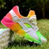 Scarpe da Donna Sneakers per Tempo Libero all'Aperto Multicolore Punta Tonda Comode per la Corsa Sportive Leggere e Comode Scarpe Tenis Feminino