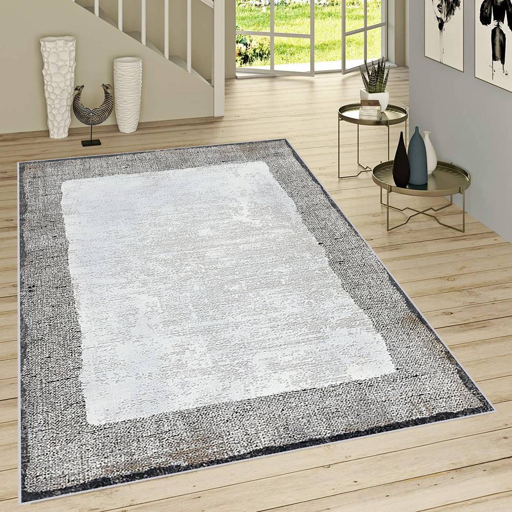 

Rovigo Home Washable Printed Carpet RVG0746 50x80 серый