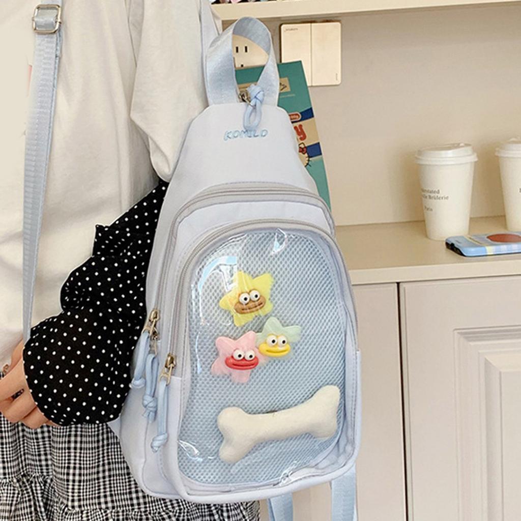 Itabag Convertible Crossbody Backpack Clear Itabag Sling Bags Women's Ita Bag Crossbody Bag Handbag Satchel for Womens