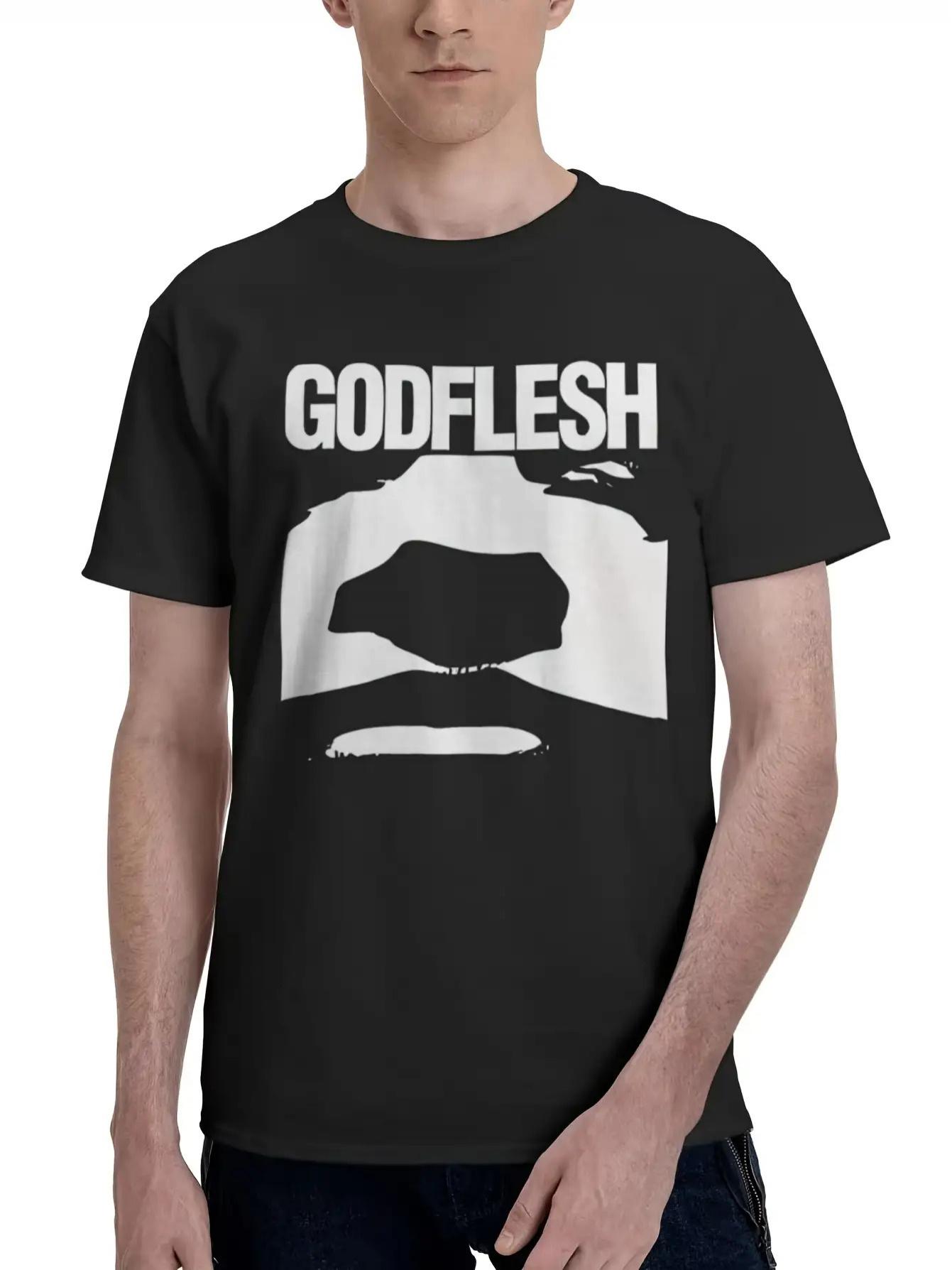 GODFLESH Men S Retro 1988 Industrial Metal Graphic Tee - EP Album Artwork XXL