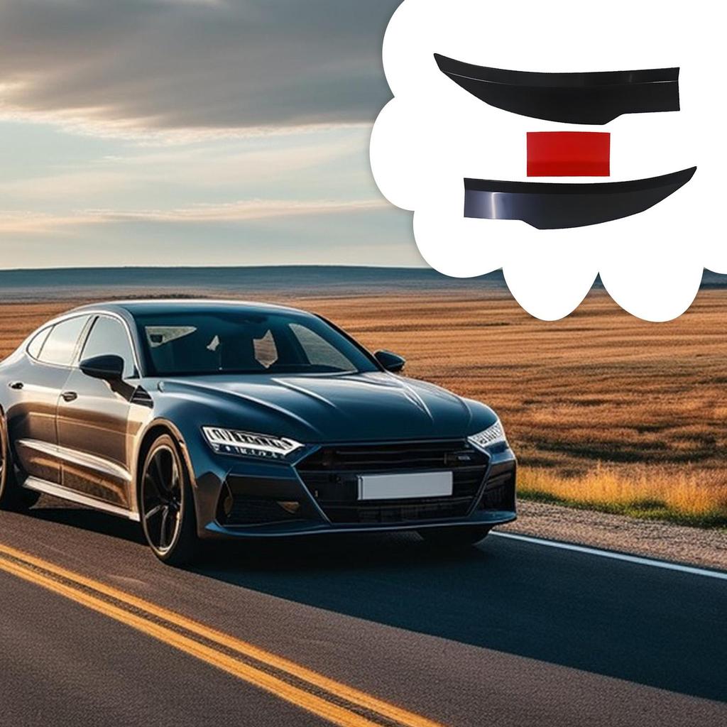 Trunk Spoiler 3-Section Rear Wing Lip Tail Spoiler Exterior Accessories Modification For Sport GT Scooters SUV Automotive