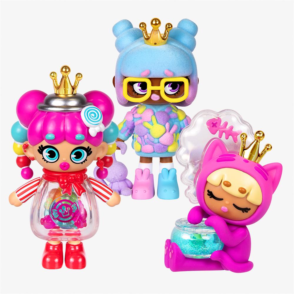 

[young toys] XOX Kweenie Quirky 3-Pack Collectible Figures