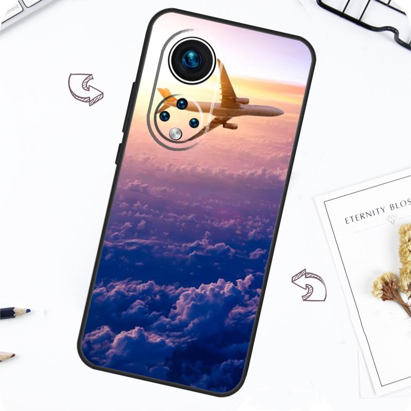 

Чехол для телефона Honor с рисунком самолета Для Honor Magic 7 5 6 Pro Honor 200 Pro X9b X9a X8b X8a X8 X9 X9c 50 70 90 Lite Honor 200 Pro