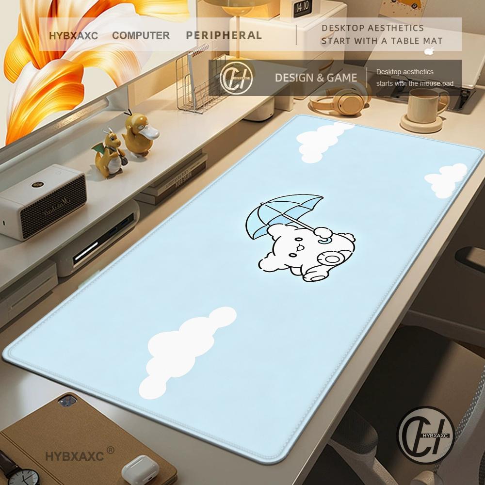 Cute Shhanamaruobake Mouse Pad Computer Laptop Rubber Nonslip Mouse Mat Big Mouse Pad Gamer Decoracion Desk Mat Hybxaxc
