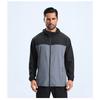 Hooded Windproof Jacket Men Outdoor Running Sportswear Fashion Loose Casual Coat Male