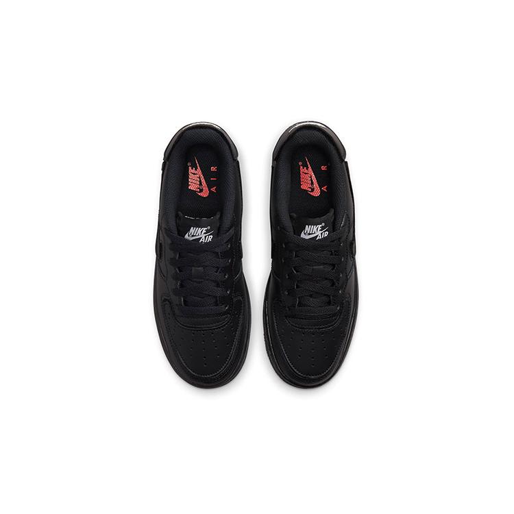 Nike Air Force 1/1 'Black Bright Crimson' GS DB1856-001