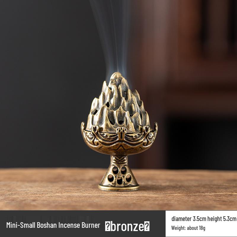 

Вертикальная полая креативная аллойная курильница для благовоний Байфу - Декор для офиса