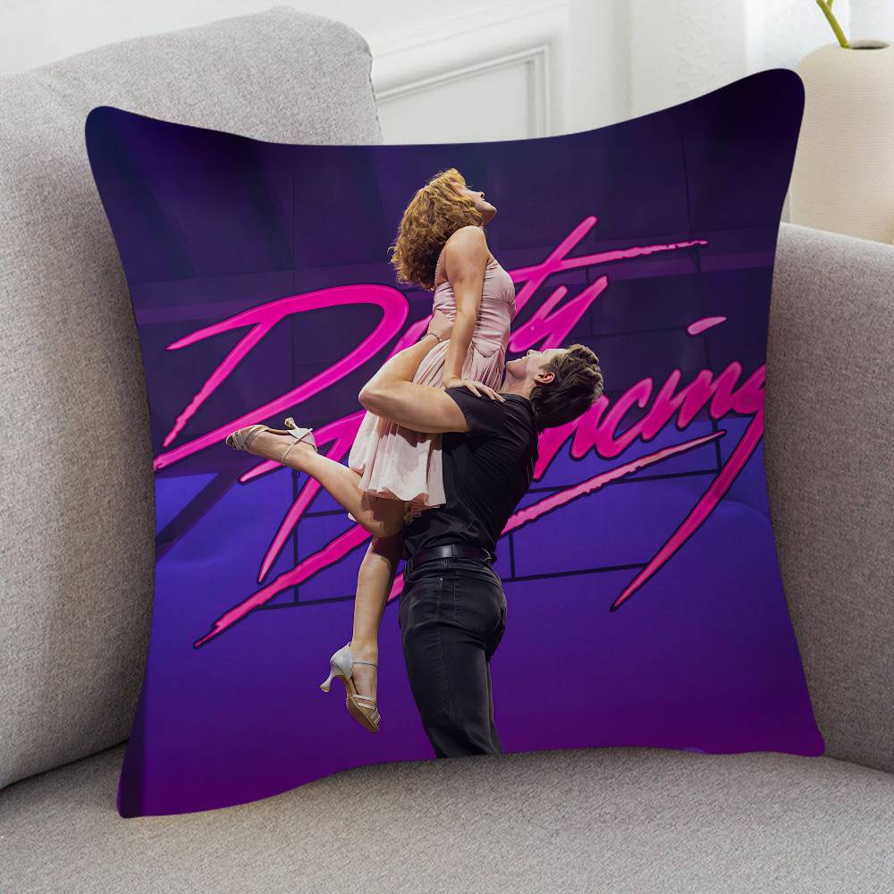 Movie Dirty Dancing Cute Cartoon Twodimensional Pillowcase Bedroom Sofa Cushion Cover Nap Pillow Cover