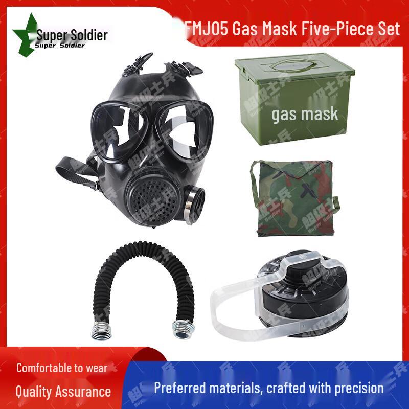 Super Soldier FMJ05 Full Face Respirator Kit