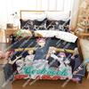 3D Print Anime Food Wars! Shokugeki No Soma Bedding Set Single Twin Full Queen King Size Bed Set Teenager Bedroom Duvetcover