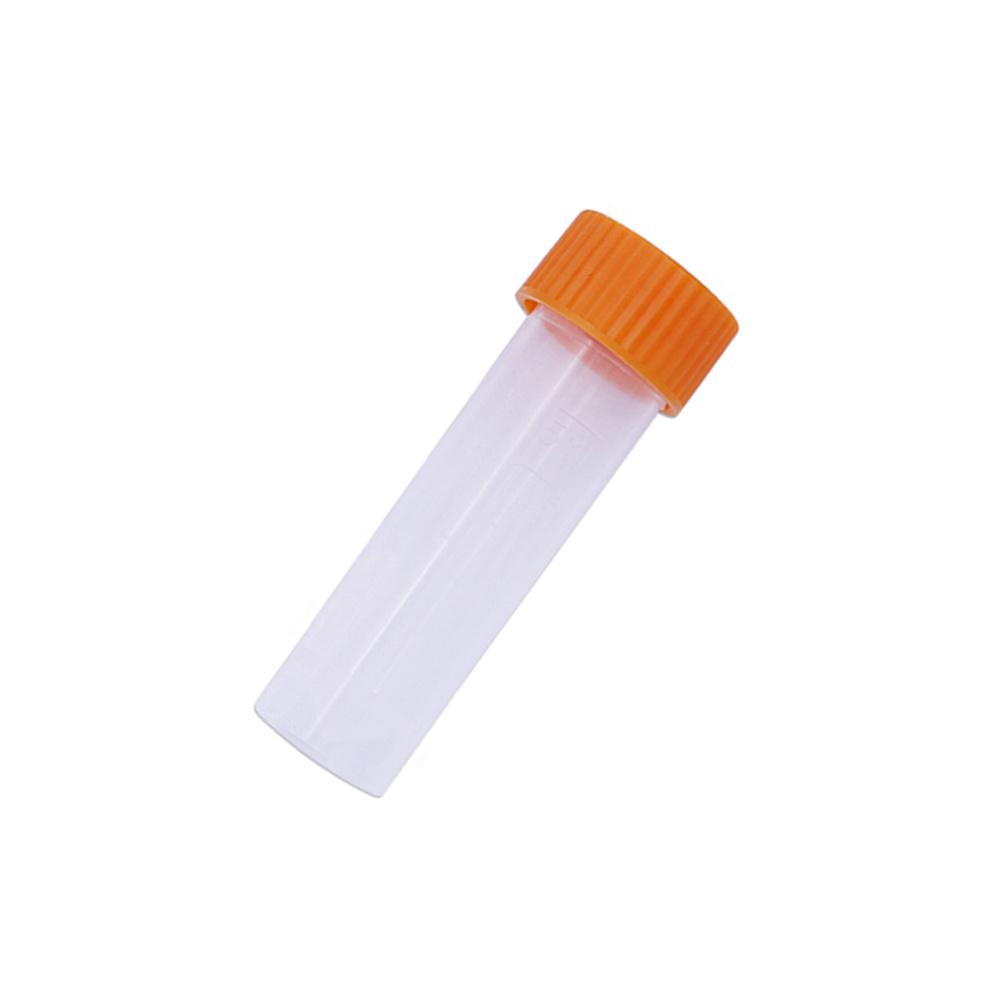 

10 pcs 6X2Cm Transparent Plastic Storage Bottles Needle Organizer For Beads Diy Craft Supplies Jewelry Making Small Parts 6X1.8X1.8CM
