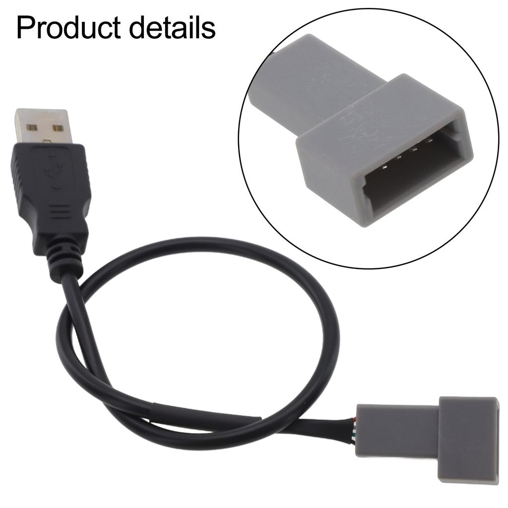 Car Radio Adapter Radio USB Adapter Vehicle Installation Wear-resistant Quick Installation Anti-corrosion Easy To Use