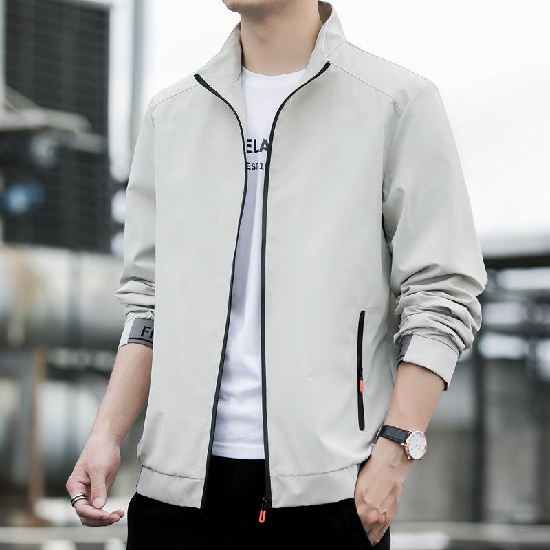 

Men s Korean-Style Trendy Loose Casual Jacket for Spring/Summer 2025 4XL хакі