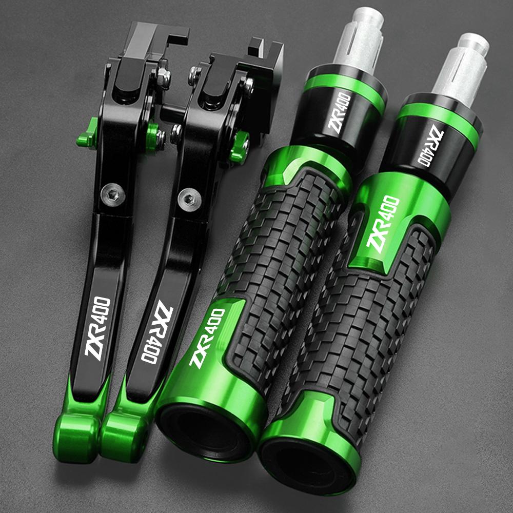 For KAWASAKI ZXR400 ZXR 400 ALL YEARS  2022 Motorcycle Accessories Adjustable Brake Clutch Lever Handle Bar Hand Grips