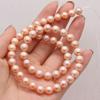 1String, Near Round Pearls, 8–9 mm, Natural Freshwater Pearl Beads, for DIY Necklaces, Bracelets, Anklets, Jewelry Making, 36cm