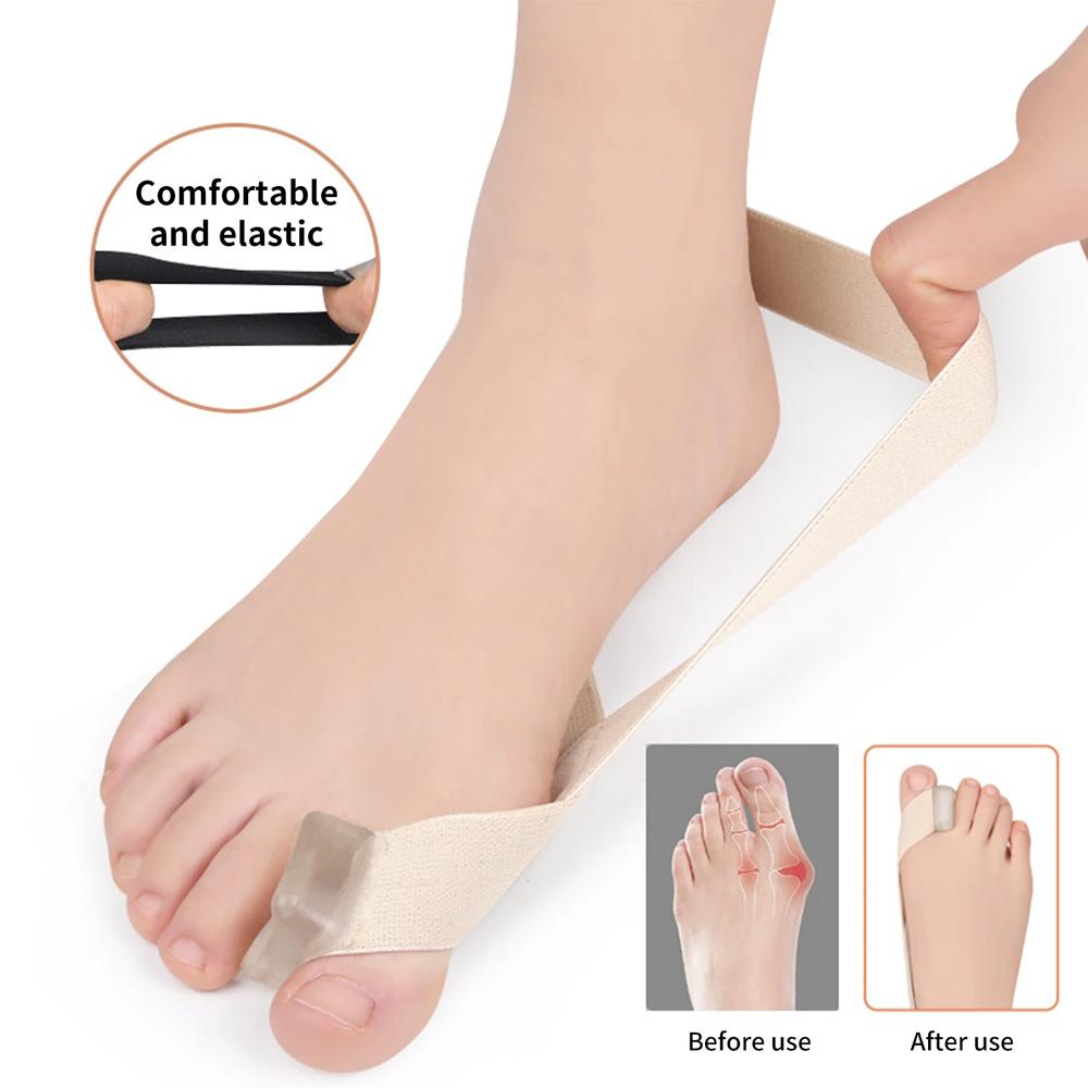 1Pc Ankle Brace Bunion Correctors For Women Men Big Toe Pain Relief Cross Strap Separator