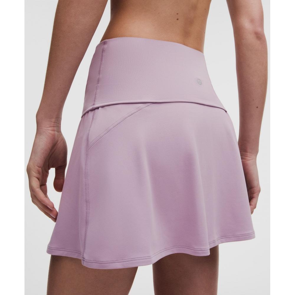 Lullulemon Groove Foldover Mid-Rise Mini Skirt Lotu