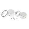 2Pcs Barbell Collars Clamps Secure Grip Barbell Locks Easy Install Handle End Cover for Gym Weightlifting Workout