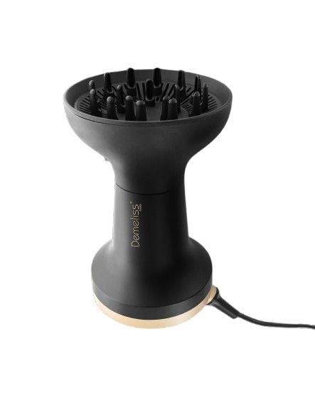 Sèche-cheveux - DEMELISS - 21349 CURLS DEFINER - Diffuseur - 3 Vitesses / Températures - Noir