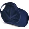 Spring and Summer Fashion Unlined European and American Casual Baseball Cap Soft Pure Cotton Sun Hat Arc Solid Coloradjustable
