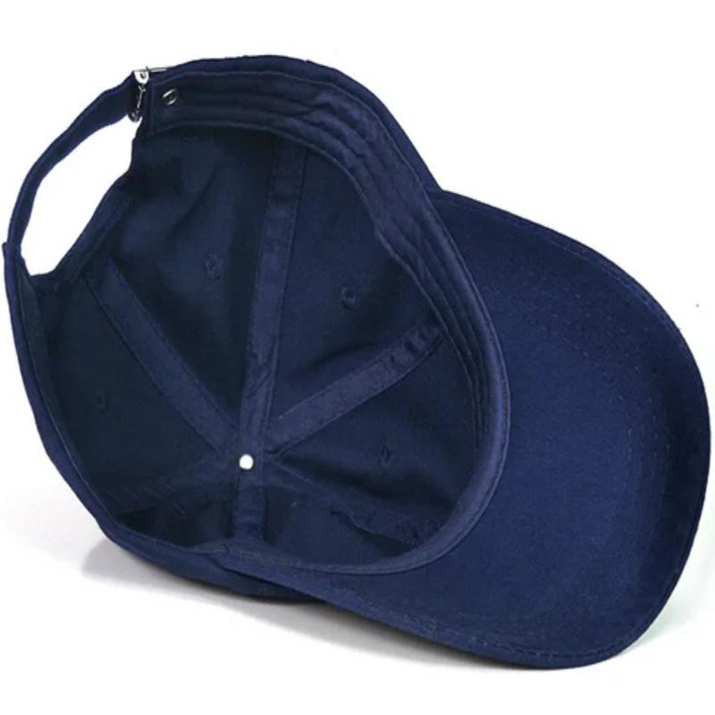 Spring and Summer Fashion Unlined European and American Casual Baseball Cap Soft Pure Cotton Sun Hat Arc Solid Coloradjustable