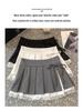 2025 Summer Sweet Pure Desire High-Waisted Pleated Lace Patchwork Ultra-Short Skirt